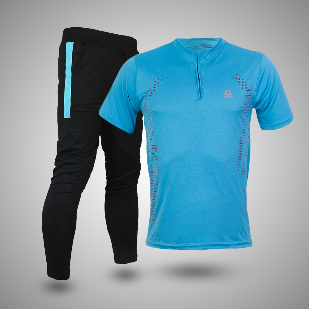 ست تیشرت شلوار reebokآبی